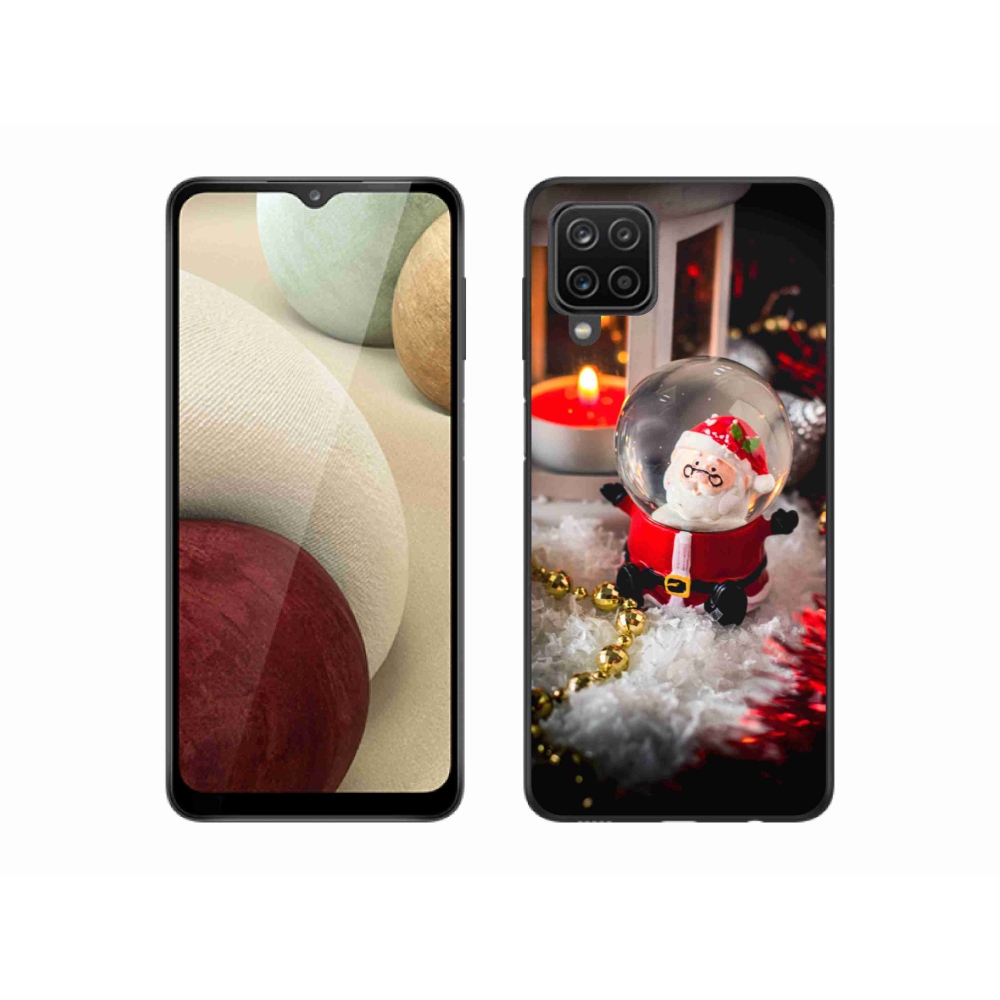 Gélový kryt mmCase na Samsung Galaxy M12 - Santa Claus 1