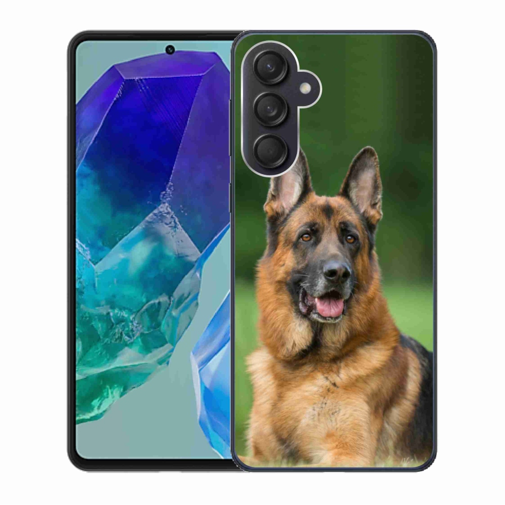 Gélový kryt mmCase na Samsung Galaxy M55 5G - nemecký ovčiak