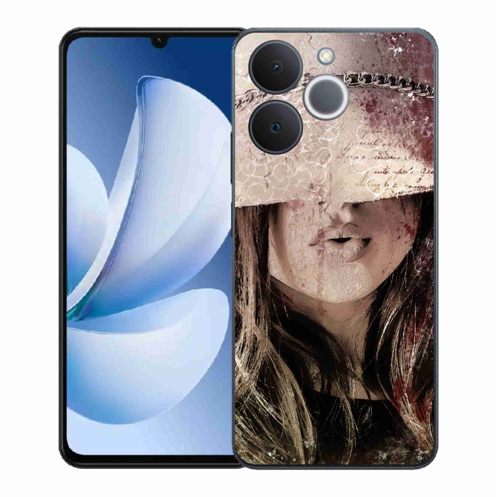 Gélový kryt mmCase na Realme Note 70T - dievča