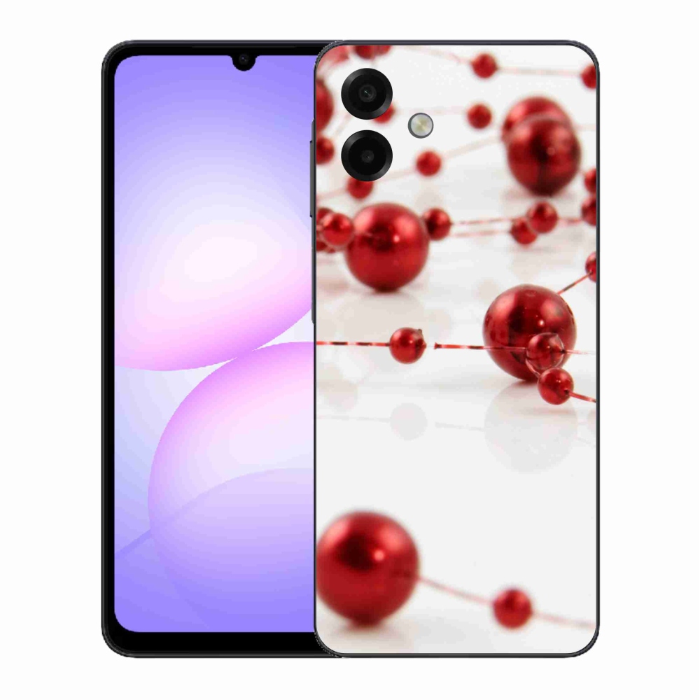 Gélový kryt mmCase na Samsung Galaxy A07 4G - vianočná reťaz