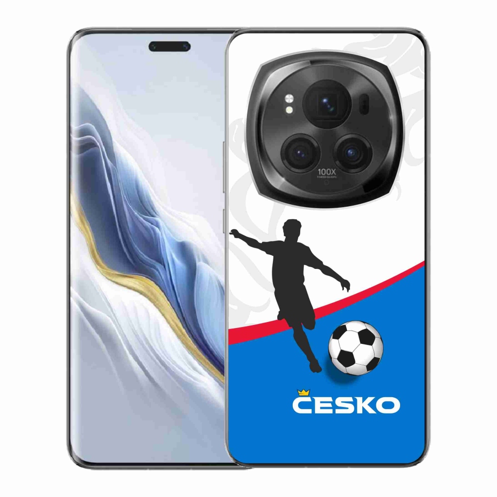 Gélový kryt mmCase na Honor Magic 6 Pro 5G - futbal Česko 1