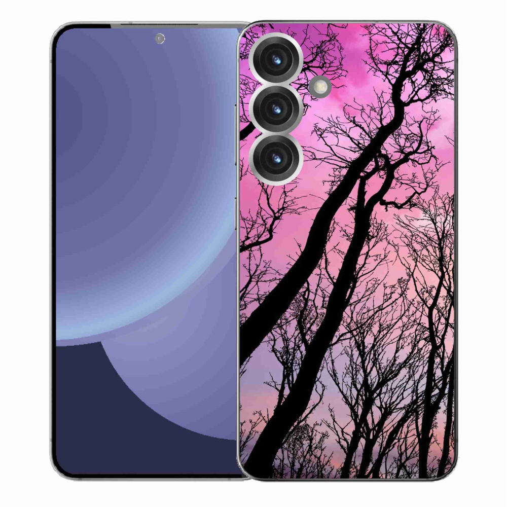 Gélový kryt mmCase na Samsung Galaxy S25+ - opadané stromy