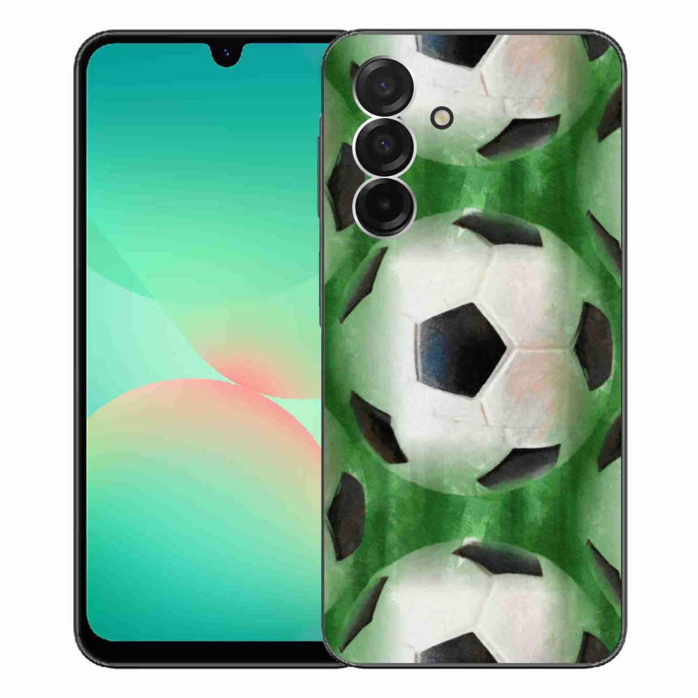 Gélový kryt mmCase na Samsung Galaxy A26 5G - futbalová lopta