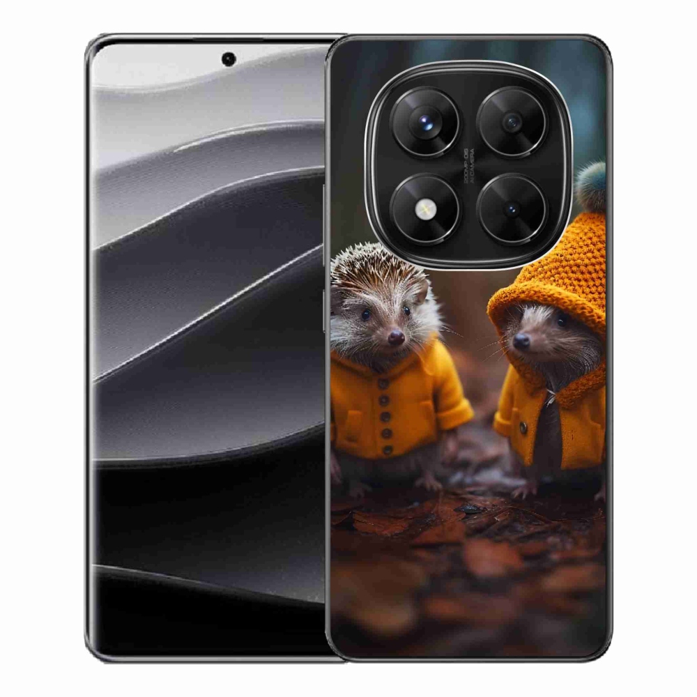 Gélový kryt mmCase na Xiaomi Redmi Note 14 Pro 5G/Poco X7 5G - ježci