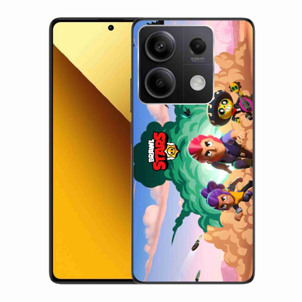 Gélový kryt mmCase na Xiaomi Redmi Note 13 5G - brawl stars