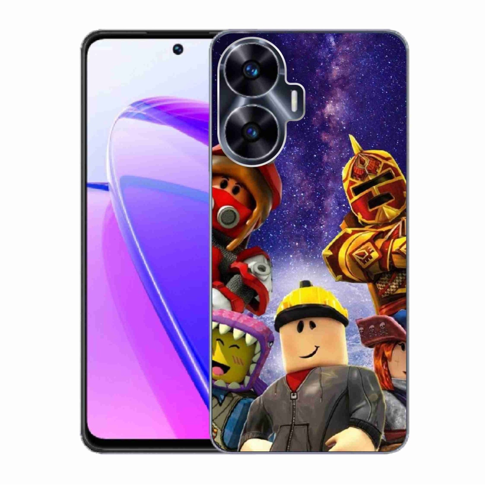 Gélový kryt mmCase na Realme C55 - roblox 3