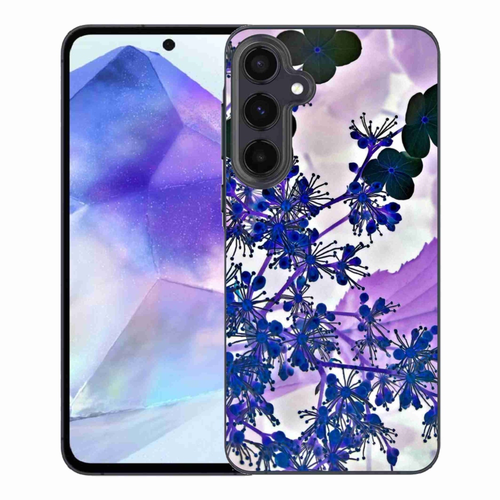 Gélový kryt mmCase na Samsung Galaxy A55 5G - kvet hortenzie