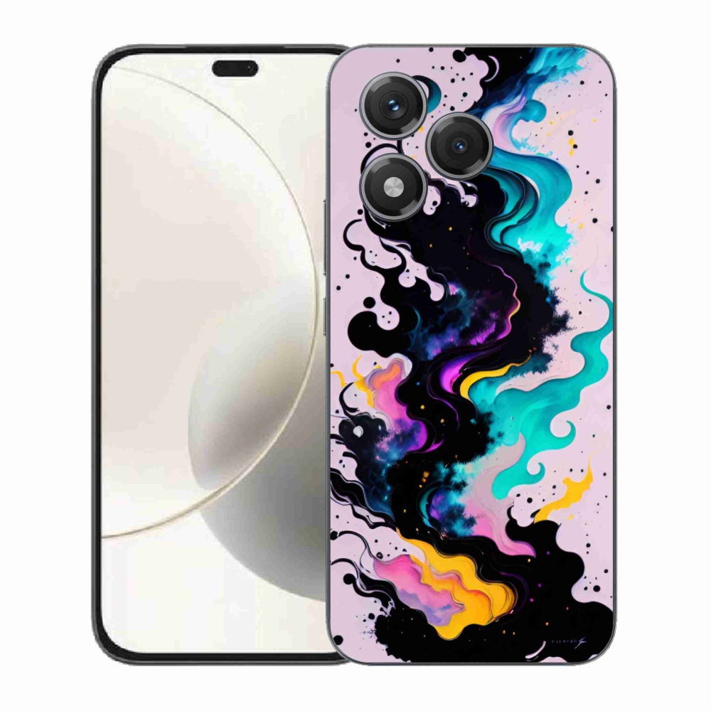 Gélový kryt mmCase na Honor 400 Lite - abstraktný motív 4