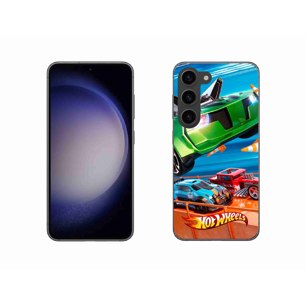 Gélový kryt mmCase na Samsung Galaxy S23 5G - hot wheels 1