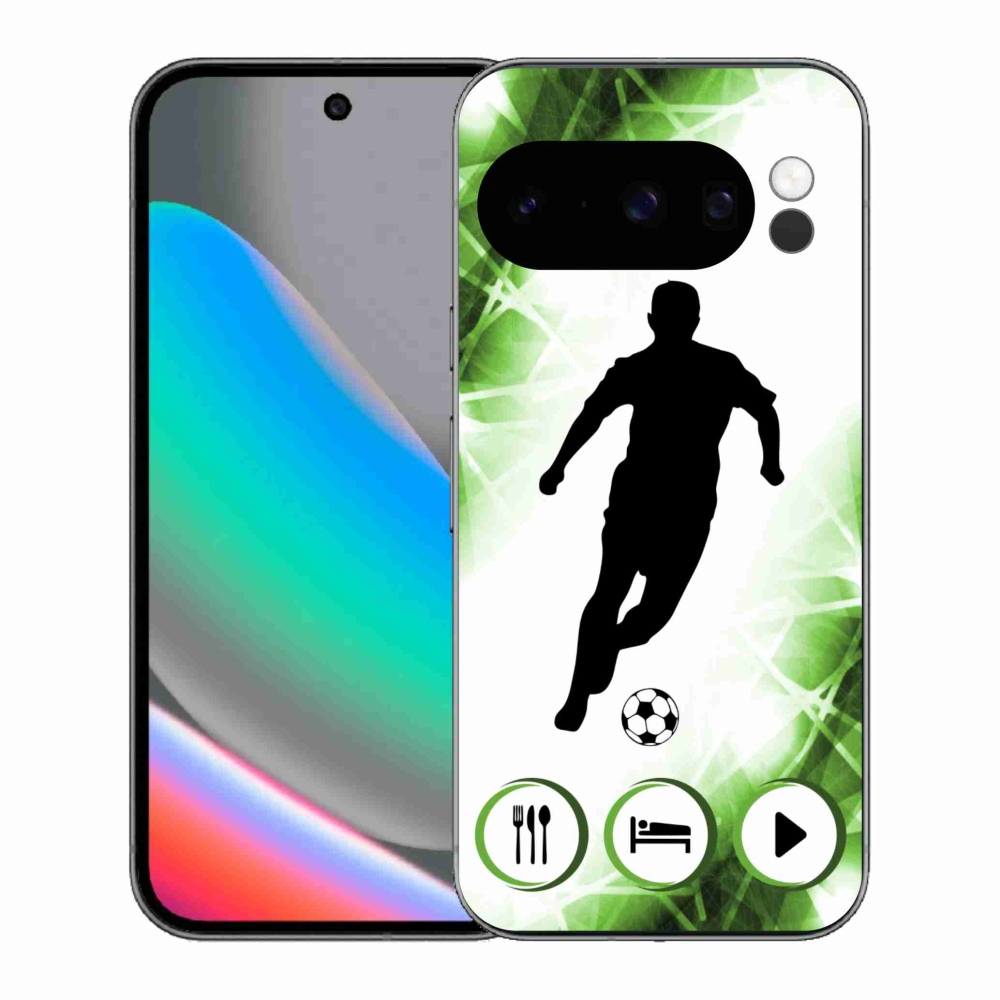 Gélový kryt mmCase na Google Pixel 10 Pro - futbalista