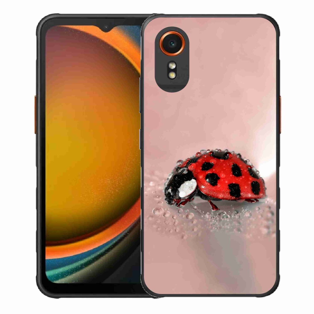 Gélový kryt mmCase na Samsung Galaxy Xcover 7 - lienka