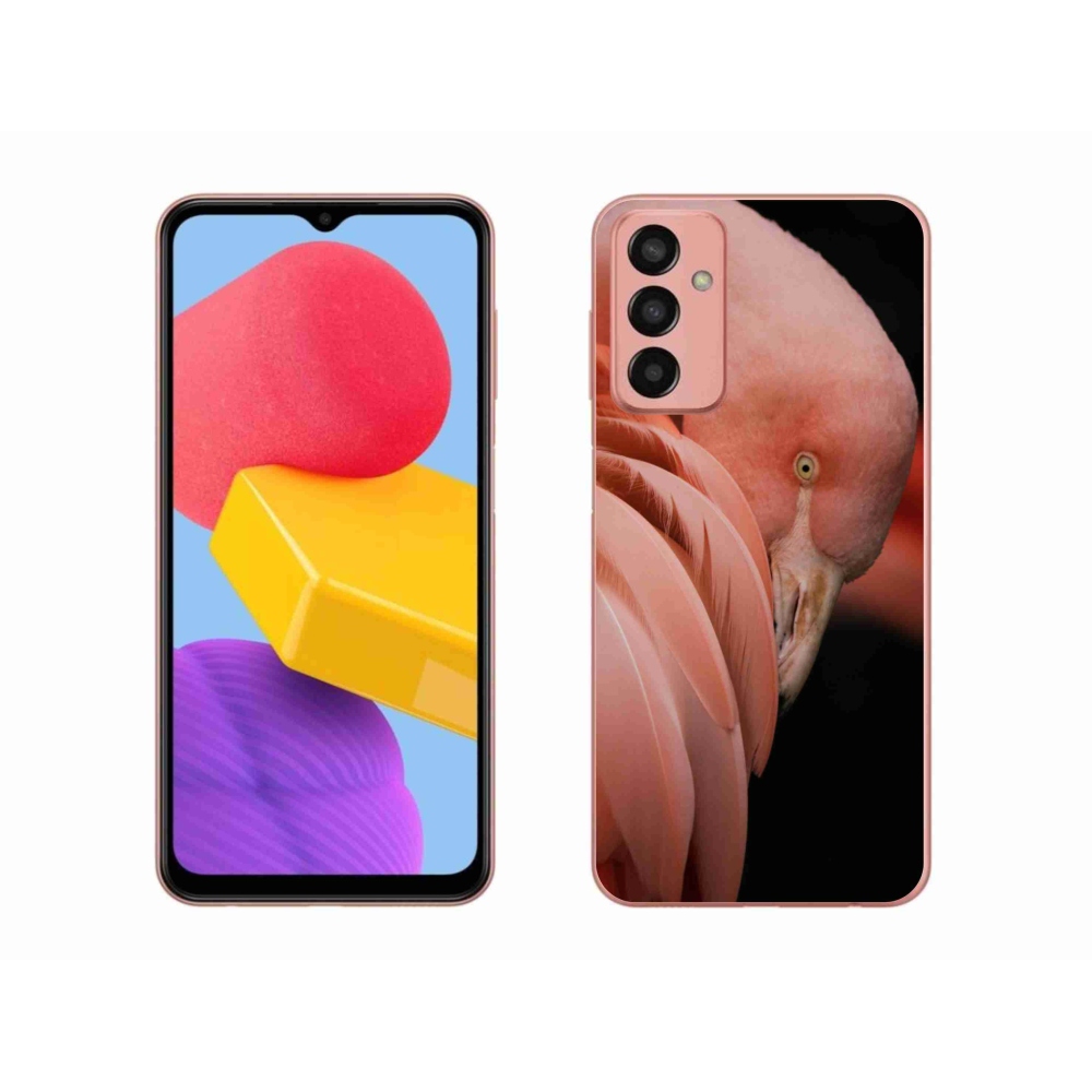 Gélový kryt mmCase na Samsung Galaxy M13 - plameniak 3