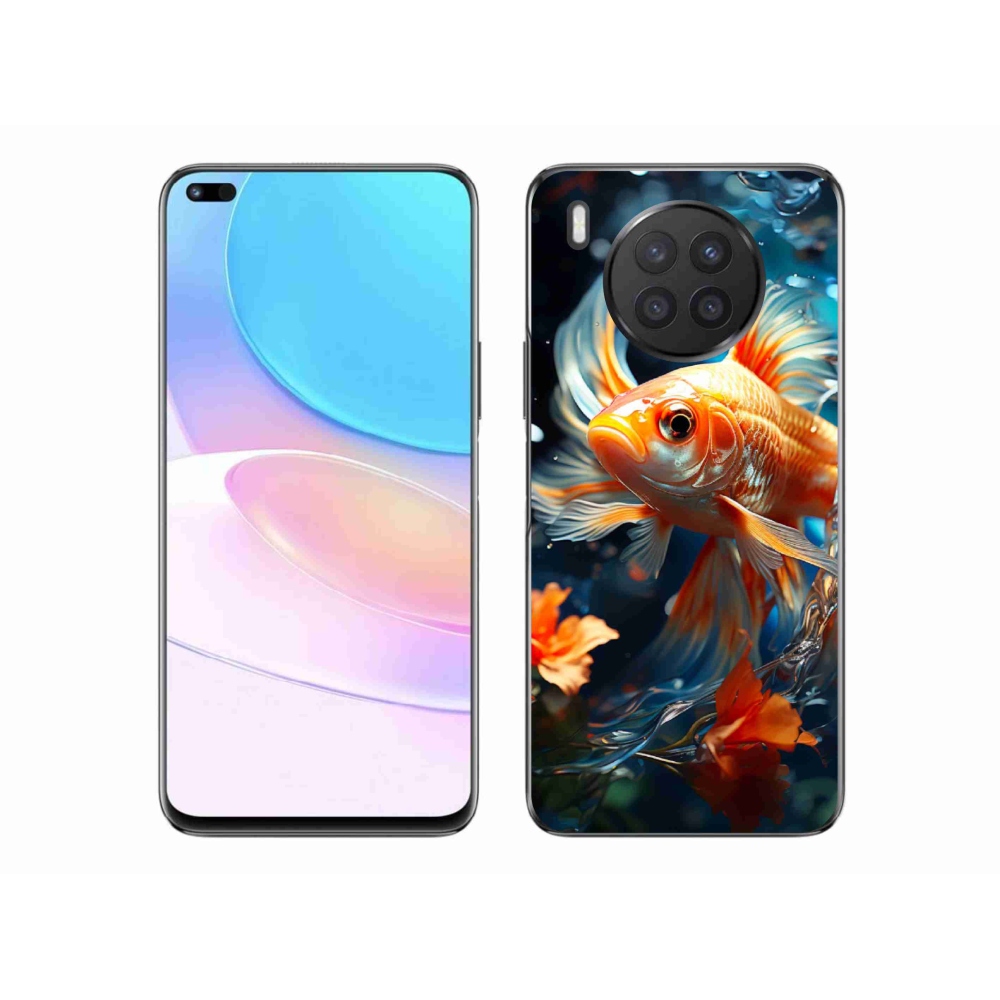 Gelový kryt mmCase na Huawei Nova 8i - rybka