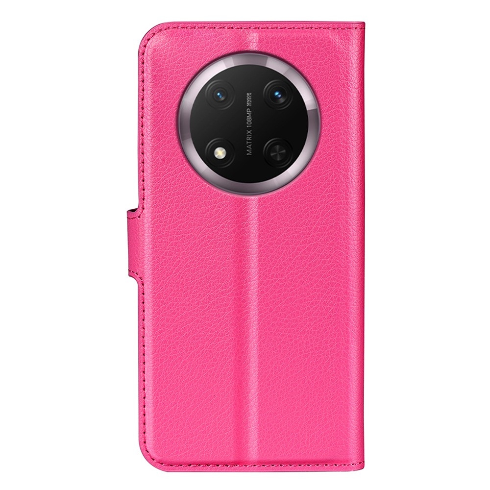 Litchi knižkové púzdro na Honor Magic 7 Lite 5G - rose