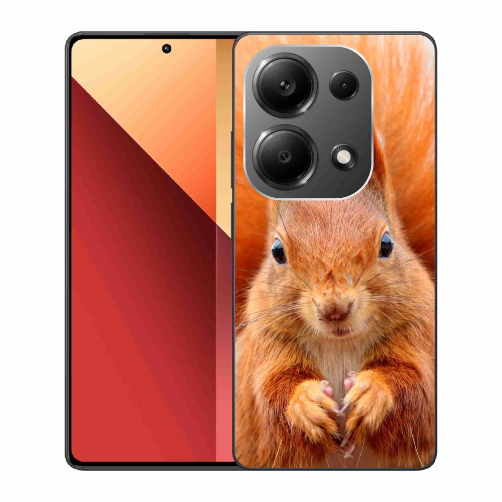 Gélový kryt mmCase na Xiaomi Redmi Note 13 Pro 4G/Poco M6 Pro - veverička