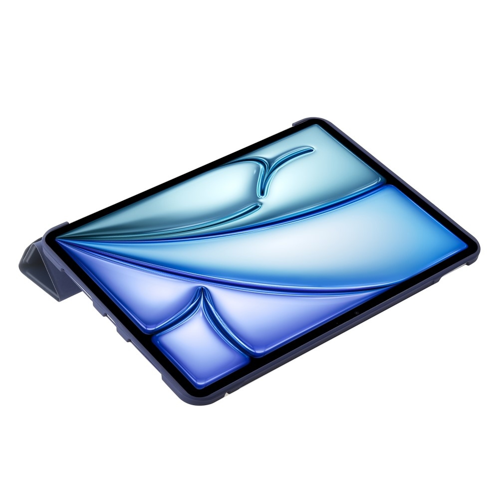 Origamis inteligentné polohovacie puzdro na tablet iPad Air 13 (2024)/(2025) - tmavomodré
