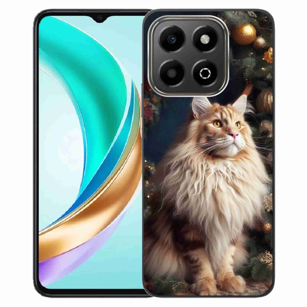 Gélový kryt mmCase na Honor X6b - mačka pri stromčeku