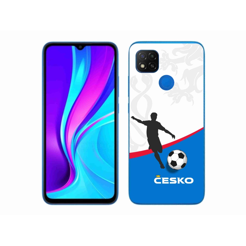 Gélový kryt mmCase na Xiaomi Redmi 9C - futbal Česko 1
