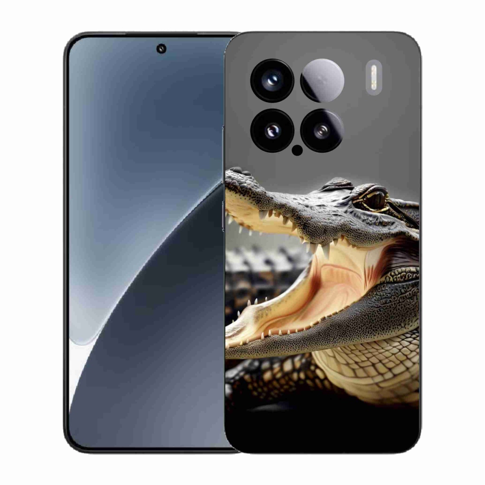 Gélový kryt mmCase na Xiaomi 15 - krokodíl