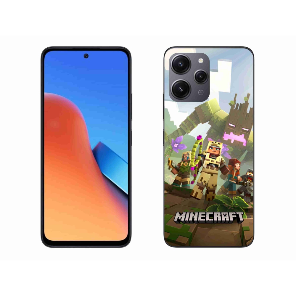 Gélový kryt mmCase na Xiaomi Redmi 12 - minecraft 1