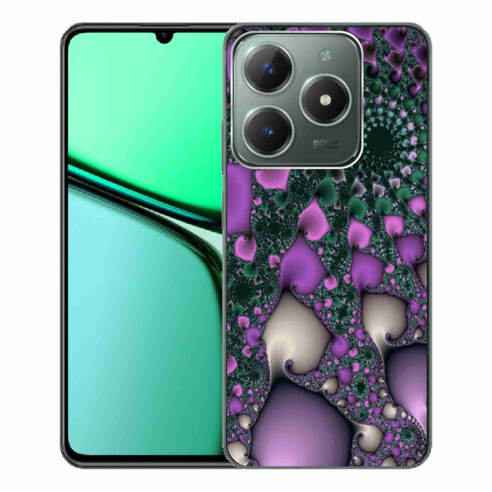 Gélový kryt mmCase na Realme C61 - abstrakt 7