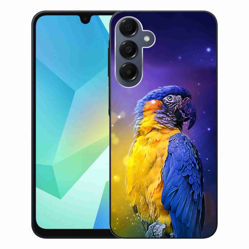 Gélový obal mmCase na Samsung Galaxy A16 4G/5G - papagáj ara 1
