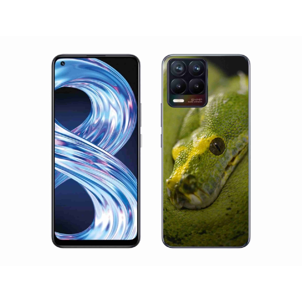 Gélový kryt mmCase na Realme 8 Pro - had 2