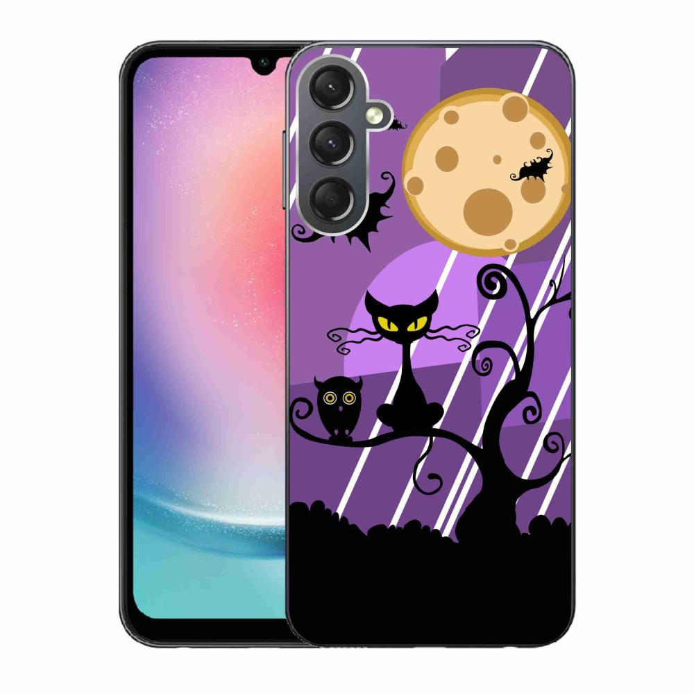 Gélový kryt mmCase na Samsung Galaxy A24 - halloween