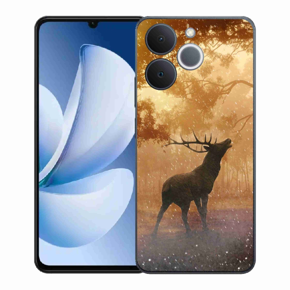 Gélový kryt mmCase na Realme Note 70T - jeleň v ruji