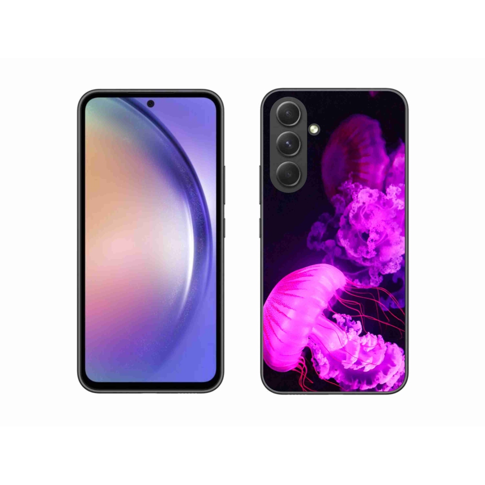 Gélový kryt mmCase na Samsung Galaxy A54 5G - medúza 1