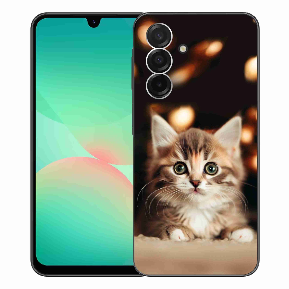 Gélový kryt mmCase na Samsung Galaxy A26 5G - roztomilé mačiatko 2