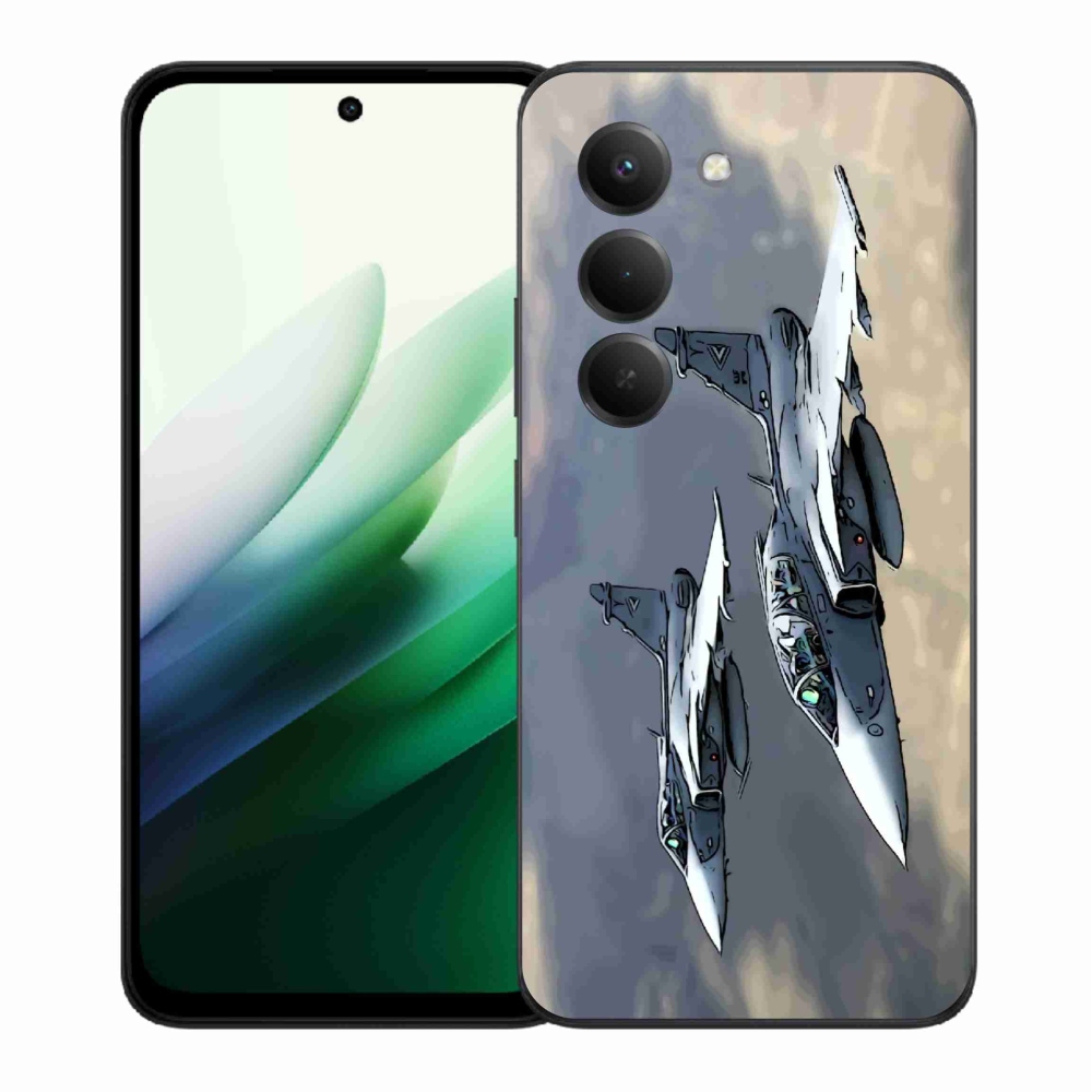 Gélový kryt mmCase na Xiaomi Redmi 15 5G (169mm) - stíhačky