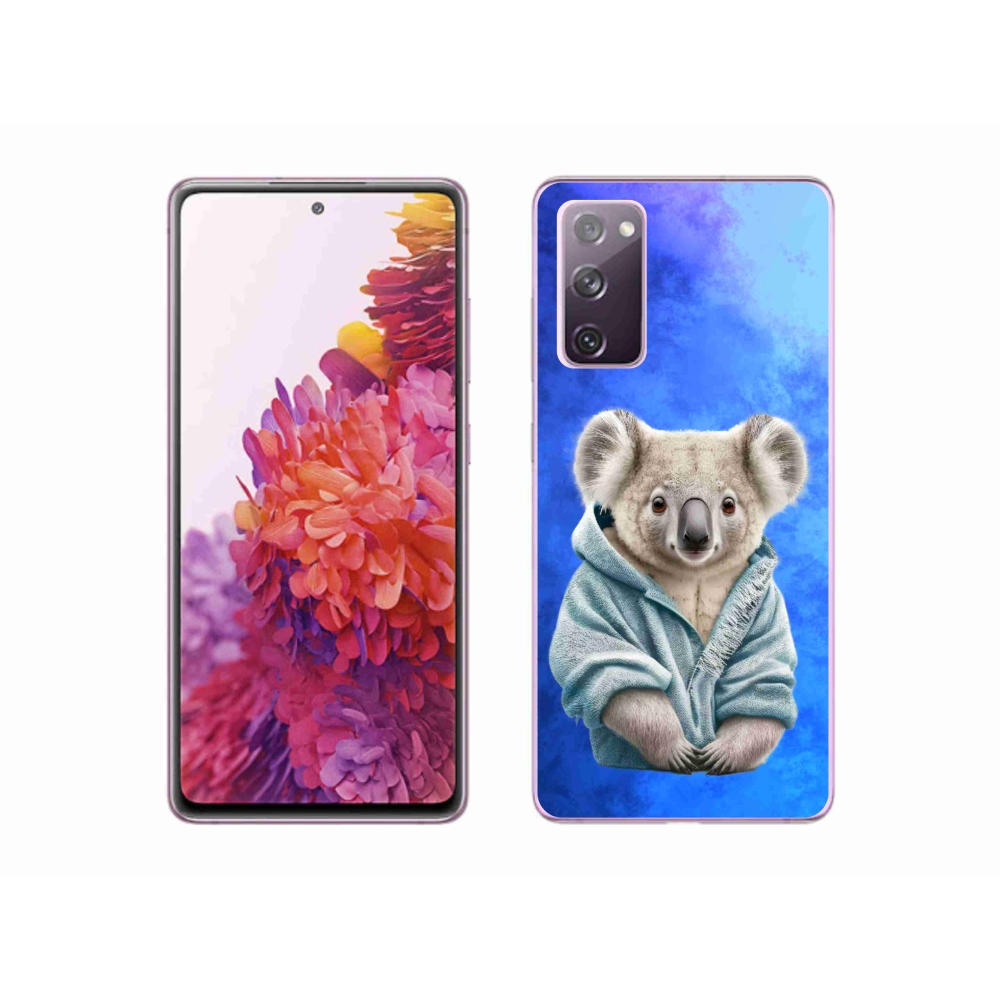 Gélový kryt mmCase na Samsung Galaxy S20 FE - koala vo svetri