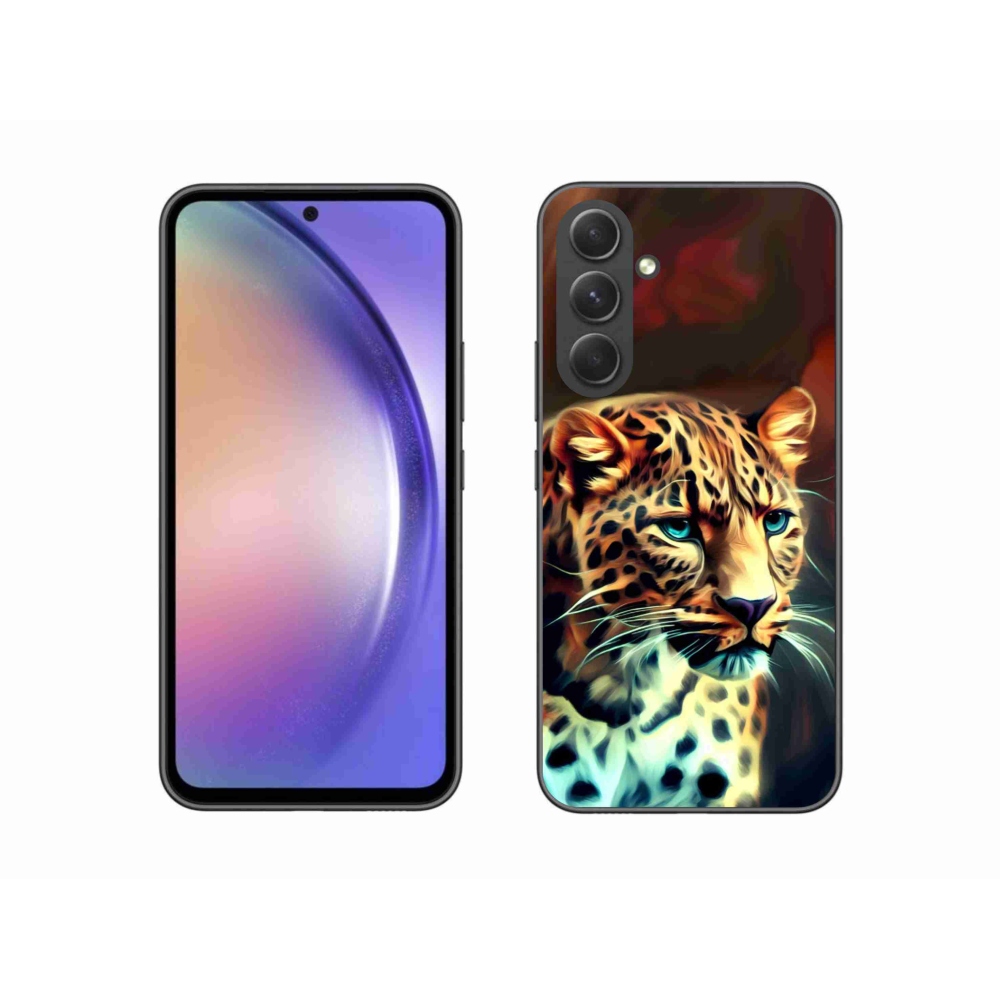 Gélový kryt mmCase na Samsung Galaxy A54 5G - leopard