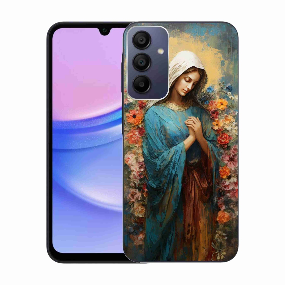 Gélový kryt mmCase na Samsung Galaxy A15 4G/5G - svätá žena