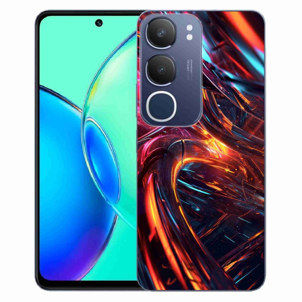 Gélový kryt mmCase na Vivo Y19s - abstraktný motív 10