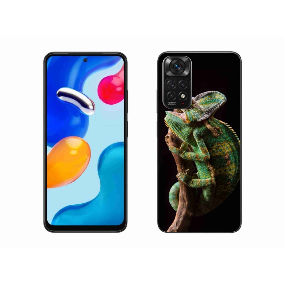 Gélový kryt mmCase na Xiaomi Redmi Note 11S 4G - chameleón