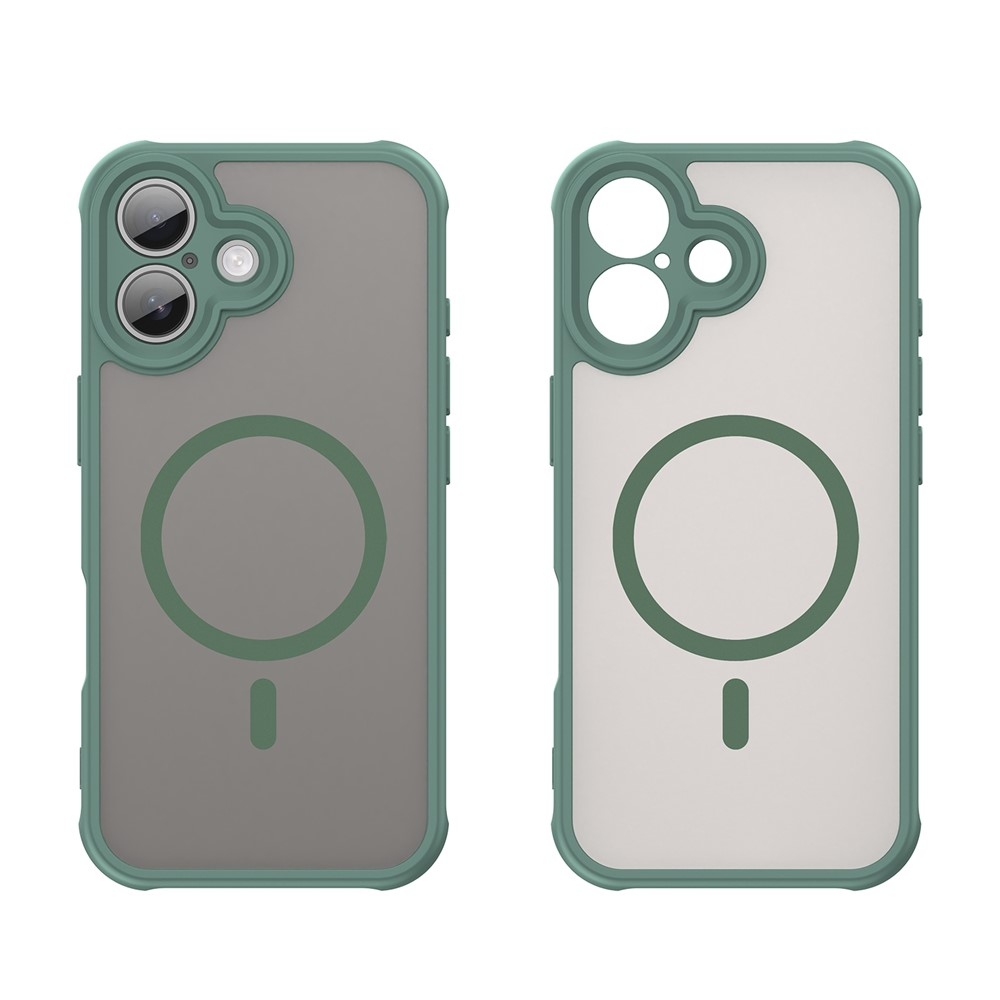 Case matný gélový obal s MagSafe na iPhone 17 - zelený