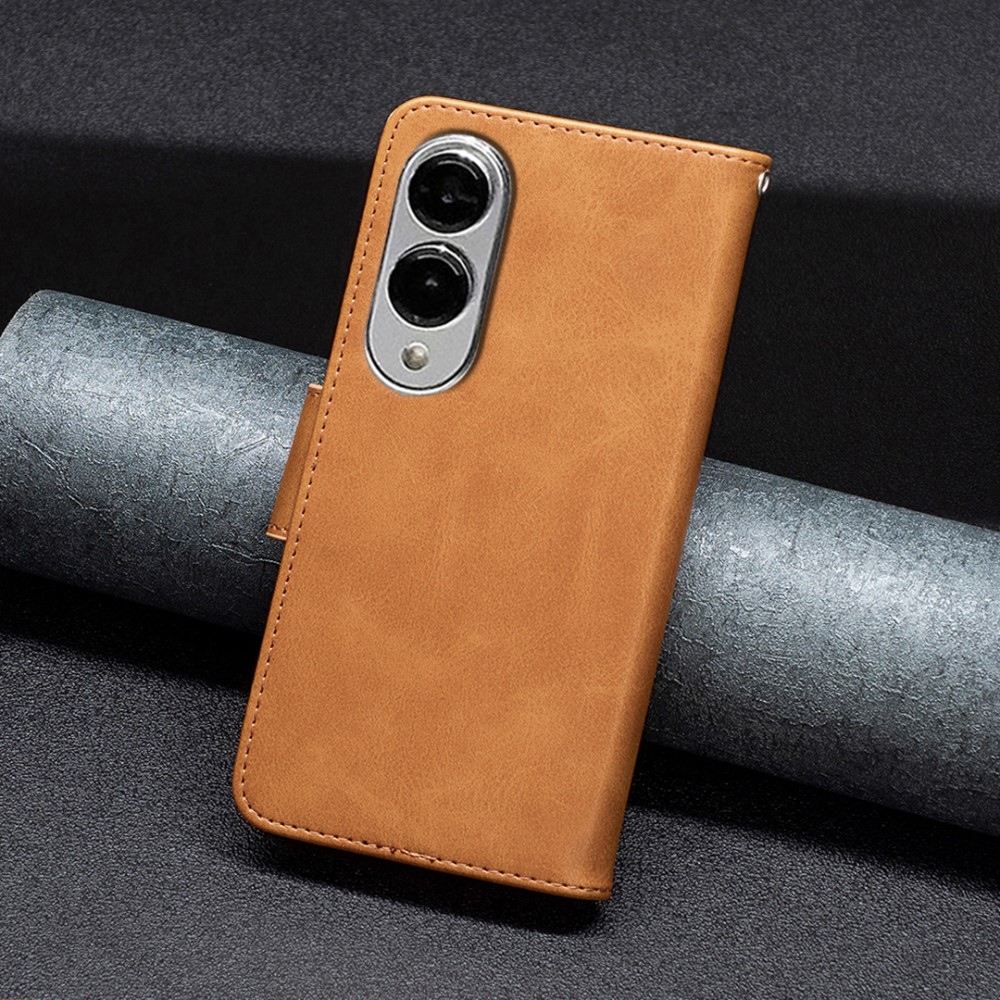 Case knižkové púzdro na Samsung Galaxy S25 Edge - žlté