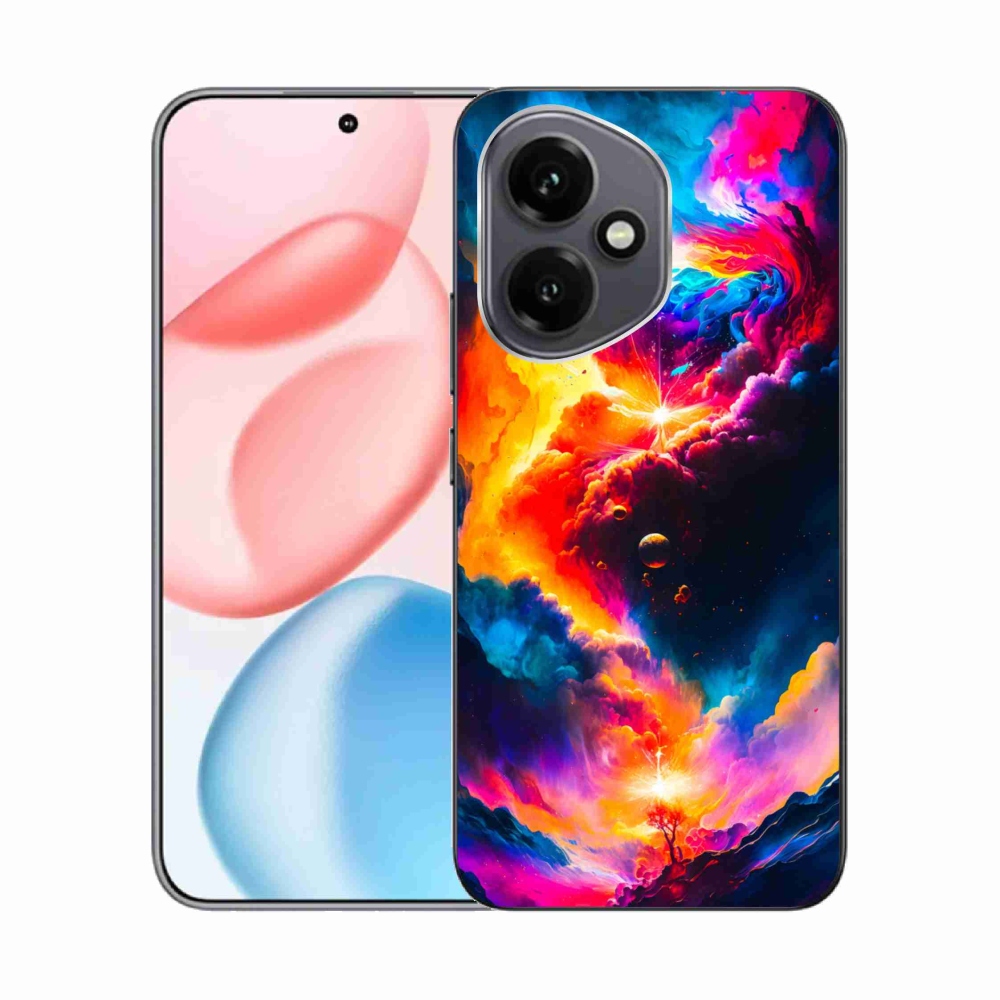 Gélový kryt mmCase na Honor 400 - abstraktný motív