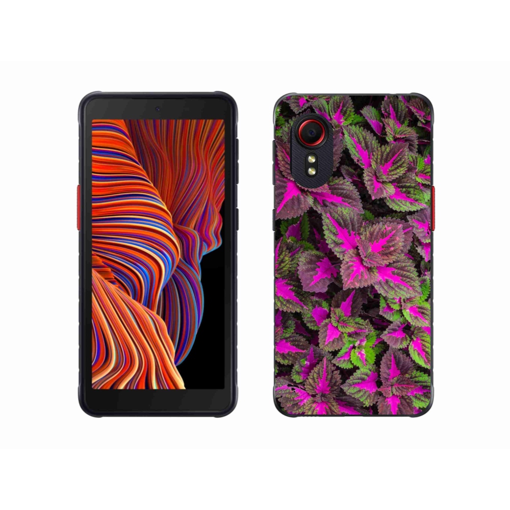 Gélový kryt mmCase na Samsung Galaxy Xcover 5 - kvety 10