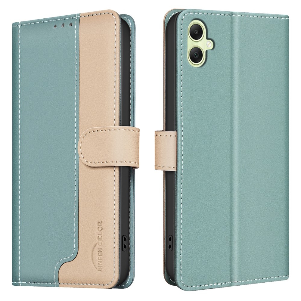 BNF DUO knižkové púzdro na Samsung Galaxy A06 4G - zelené