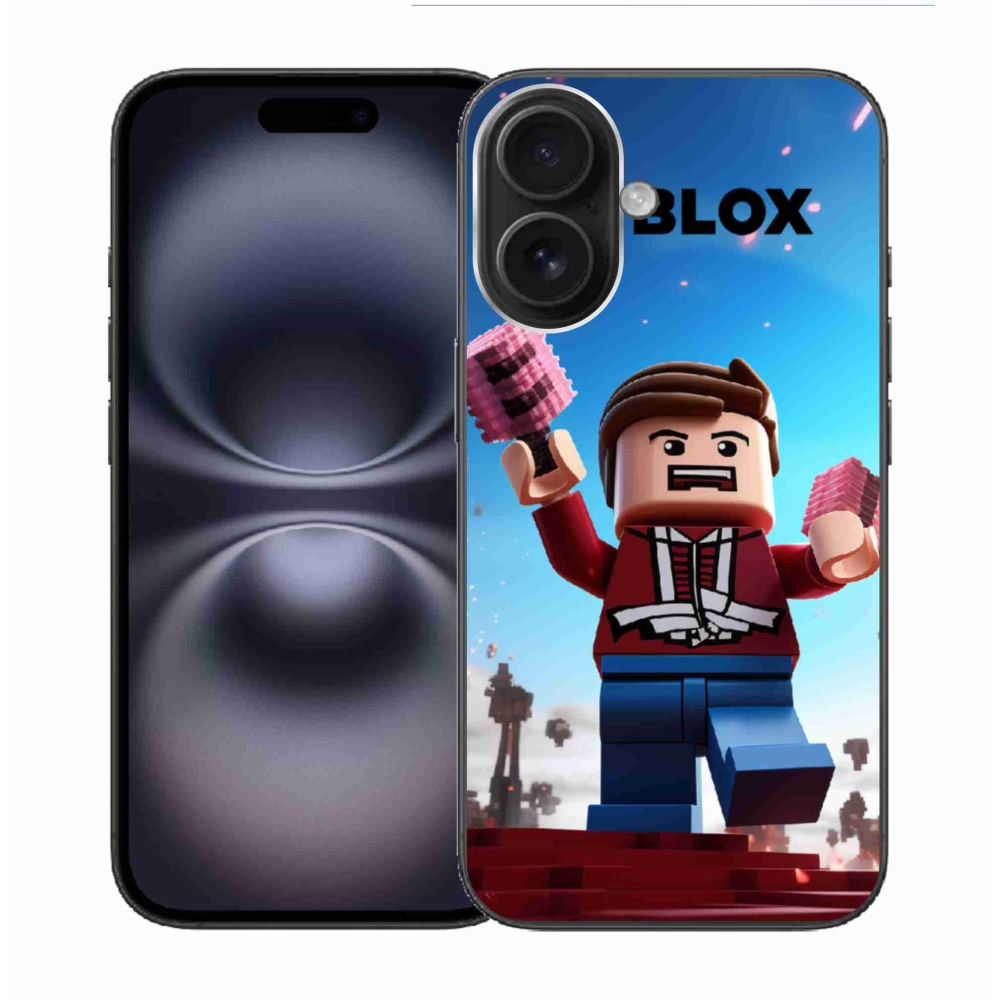 Gélový kryt mmCase na iPhone 16 - roblox 2