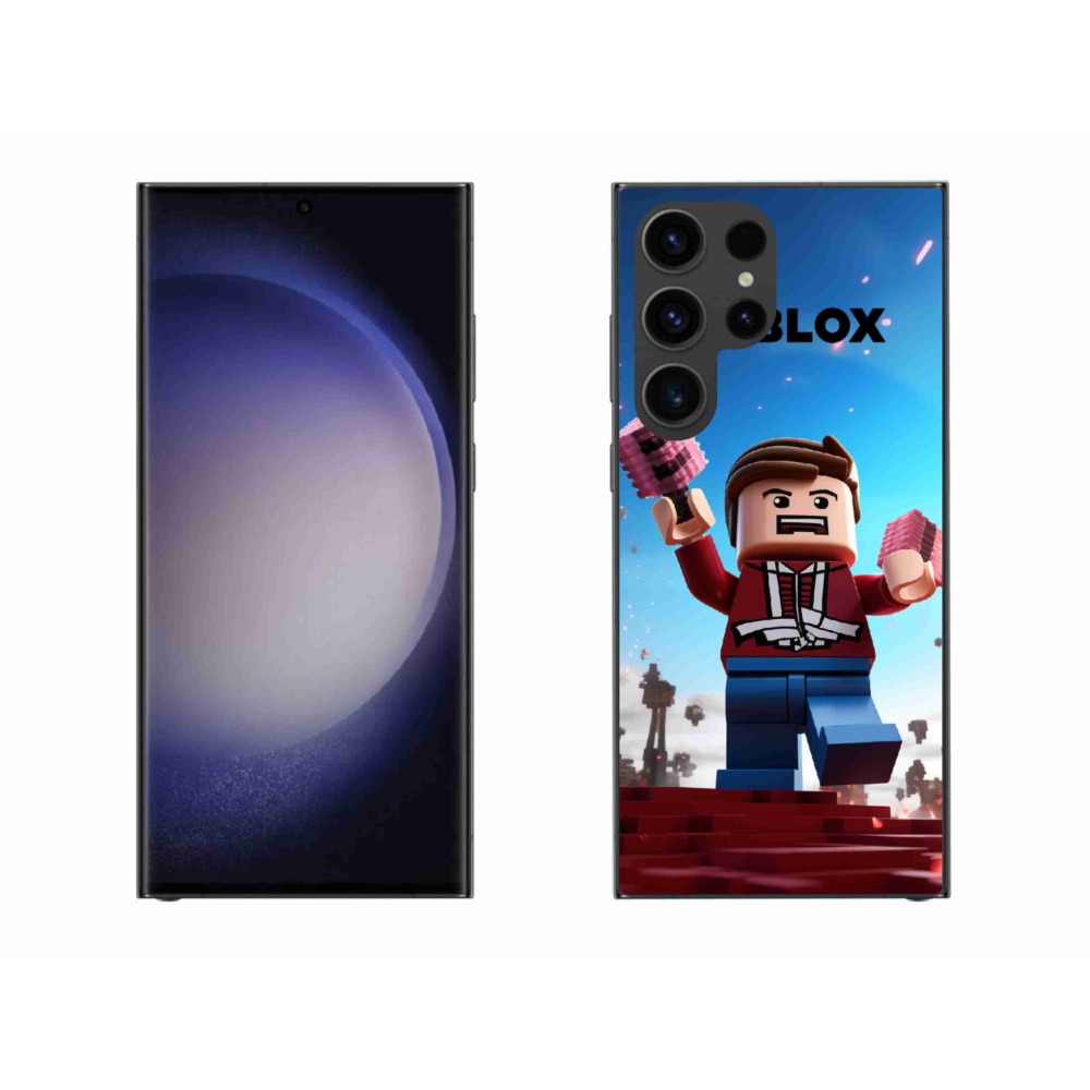 Gélový kryt mmCase na Samsung Galaxy S23 Ultra 5G - roblox 2