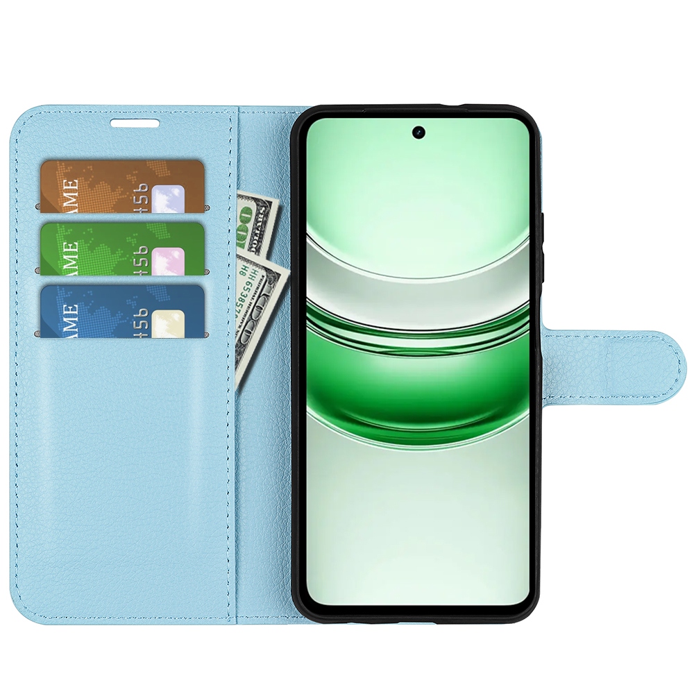 Litchi knižkové puzdro na Realme C71 - modré
