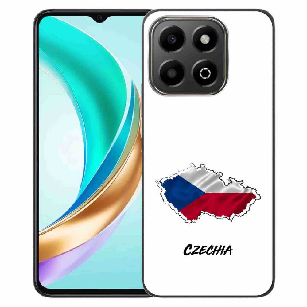 Gélový kryt mmCase na Honor X6b - Czechia biele pozadie