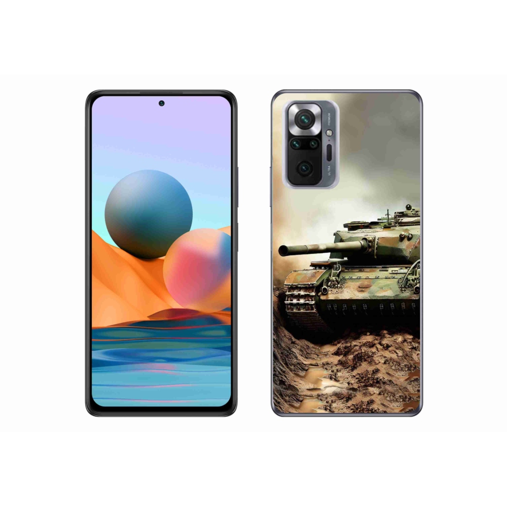 Gélový kryt mmCase na Xiaomi Redmi Note 10 Pro - tank