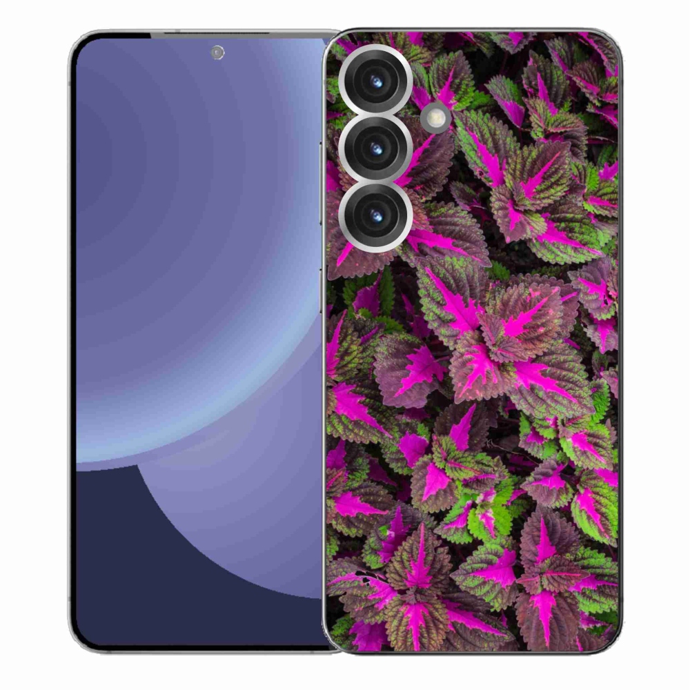 Gélový kryt mmCase na Samsung Galaxy S25+ - kvety 10