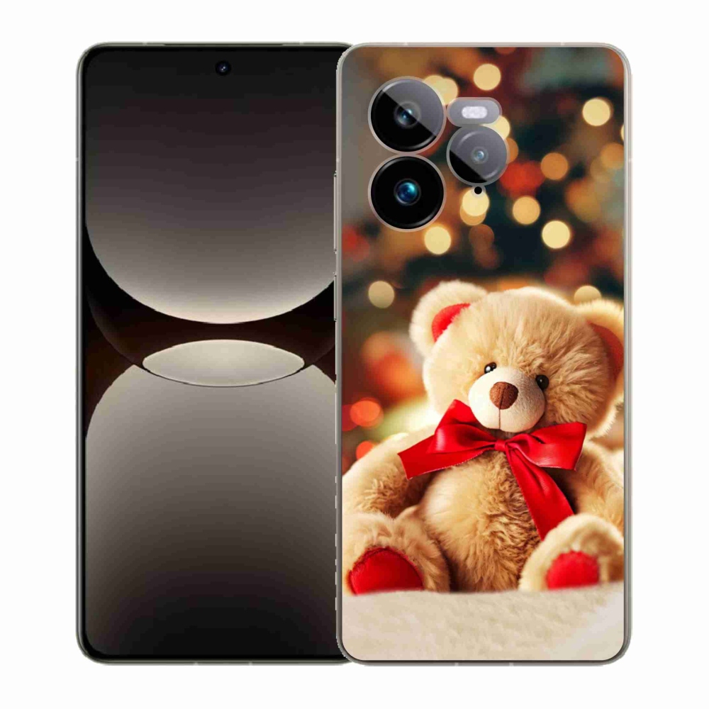 Gélový kryt mmCase na Realme GT 7 Pro 5G - plyšový medvedík