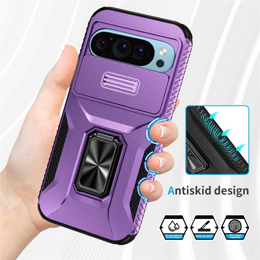 Lids odolný kryt na Google Pixel 10 Pro/9 Pro/9 - fialový